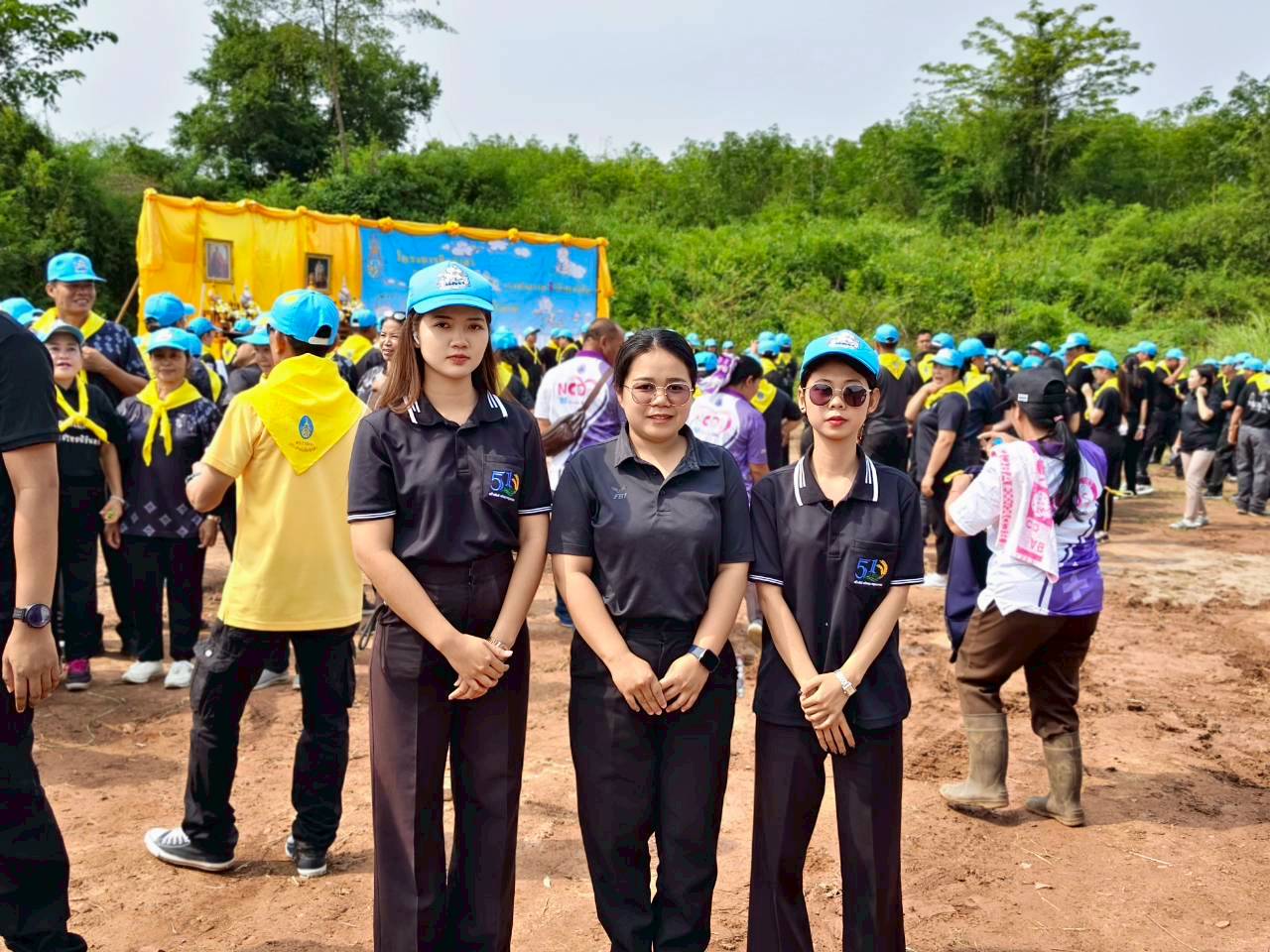 title -  ร่วมกิจกรรม ณใ บริเวณห้วยหนิง บ้านฝอยลม หมู่ที่ 7 ตำบลท่าดอกคำ อำเภอบึงโขงหลง จังหวัดบึงกาฬ จัดกิจกรรมจิตอาสา “เราทำความ ดี ด้วยหัวใจ” เนื่องในวันพระบาทสมเด็จพระพุทธยอดฟ้าจุฬาโลกมหาราช
